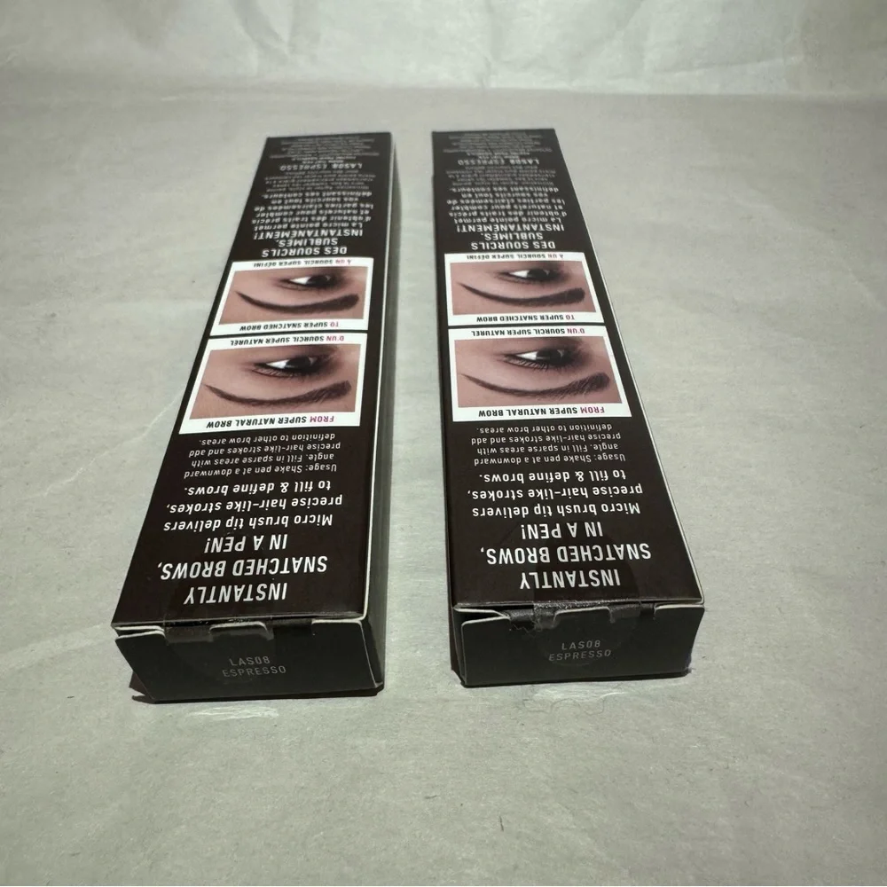 2 x NYX lift & snatch brow tint pen